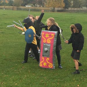 Saxons vs Vikings on the Common